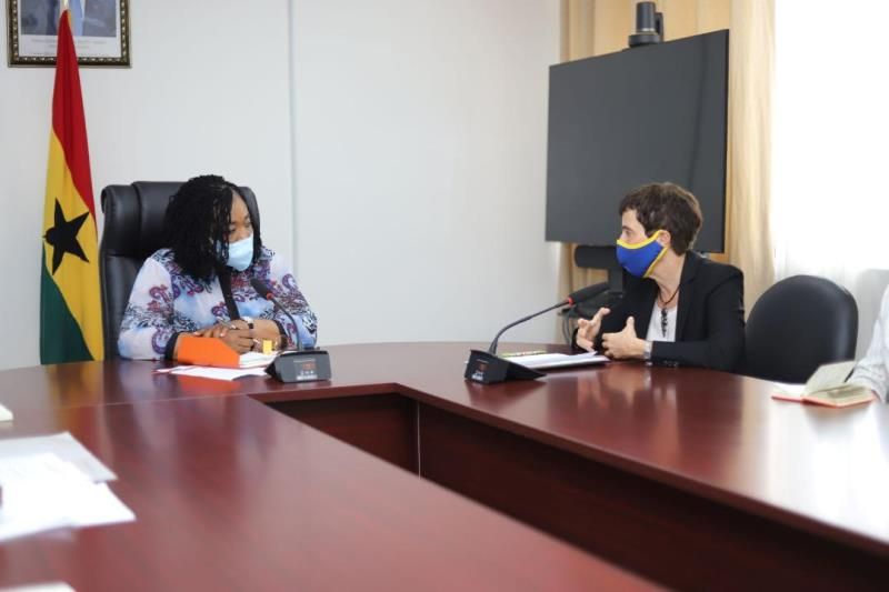 Foreign Minister, Shirley Ayorkor Botchwey lauds EU’s efforts to protect Gulf of Guinea.