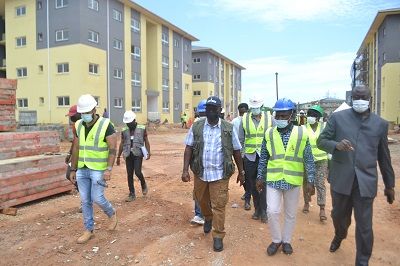 Housing Minister inspects police housing project, 2 others