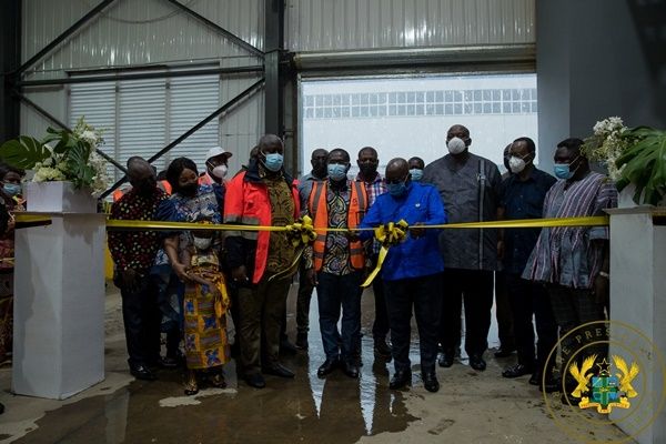 Akufo-Addo opens phase II of Accra Compost & Recycling Plant