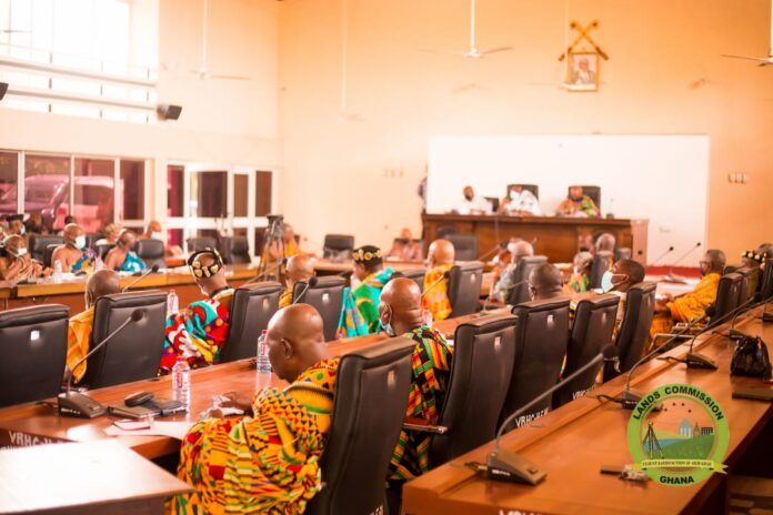 Lands Commission schools Volta Region House of Chiefs on new Land Act